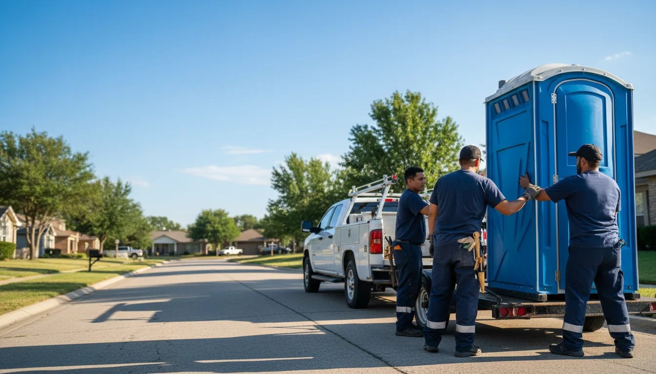 Portable Toilet Rental in Merryville, LA near me
